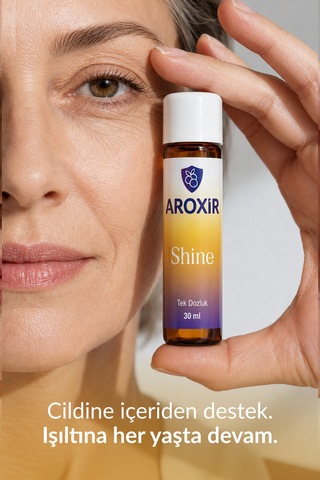 Aroxir Shine Tip I Ve Tip Iıı Kollajen, Aronya, Hyaluronik Asit Ve Glisin İçeren 30 X 30 Ml