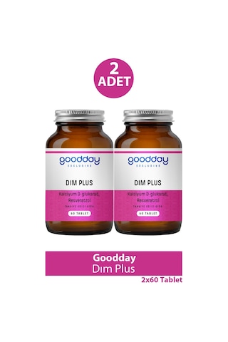 Goodday Dım Plus 60 Tablet 2 Adet