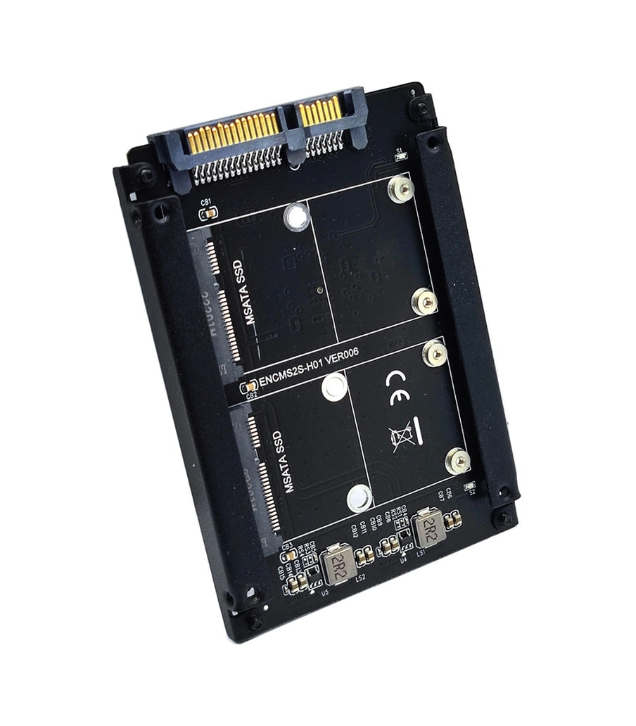 Sones Msata'dan Sata3'e Transfer Kartı Ssd Katı Hal Sürücüsünden 6g Arayüz Dönüştürme Kartı