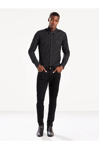 Levi's 512 Slim Fıt Siyah Kot Pantolon A2087-0020 Siyah