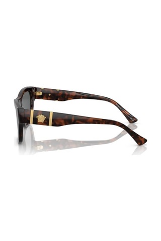 Versace 0ve4457 54298755 Asetat Erkek Güneş Gözlüğü Kahverengi