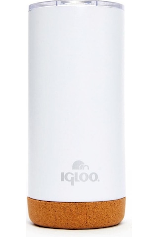 Çelik Mug Termos - Igloo - Cork - 500ml - Beyaz - 205695 Çok Renkli
