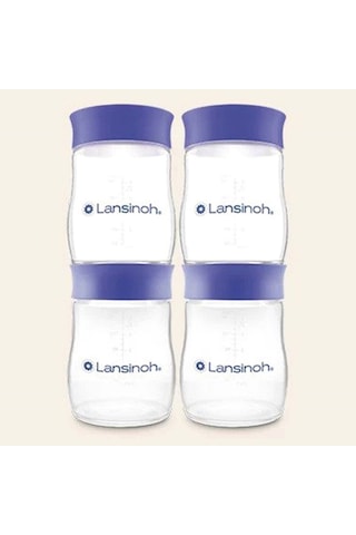 Lansinoh 4'lü Süt Saklama Kabı 20517