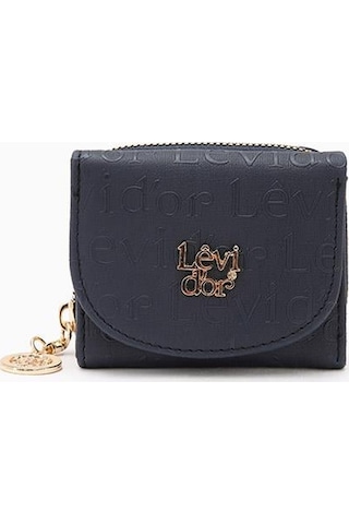 Lacivert Kabartma Desen Cüzdan Lacivert