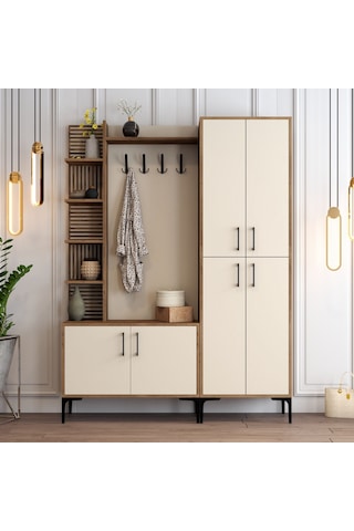 Variant Variant Viyana Da Portmanto Ceviz/Krem