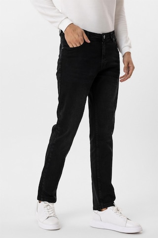 SÜVARİ Siyah Regular Denim Pantolon