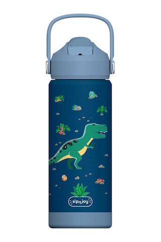 Sipnjoy - Flipsip Çocuk Su Termosu 550 Ml - Dino Roar