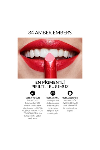 Avon Ultra Shimmer Pırıltılı Ruj Amber Embers