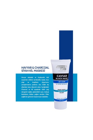 Havyar Charcoal Siyah Kil Maskesi 100 Ml
