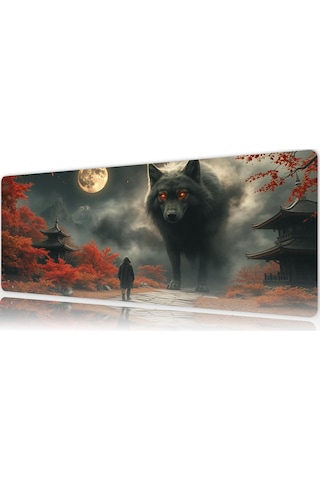 Gaming Oyuncu Xl Mouse Pad Kaydırmaz Dikişli 80 30 Cm Mousepad 21