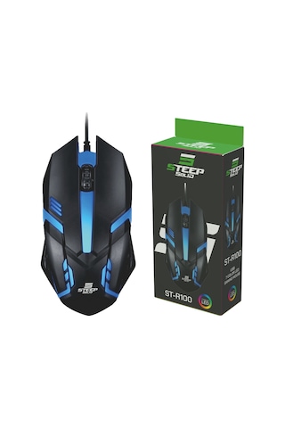 Steep Solid ST-R100 Rgb Kablolu Oyuncu Mouse