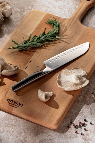 Emsan Pro Knife Santoku 2.0 Mm Siyah