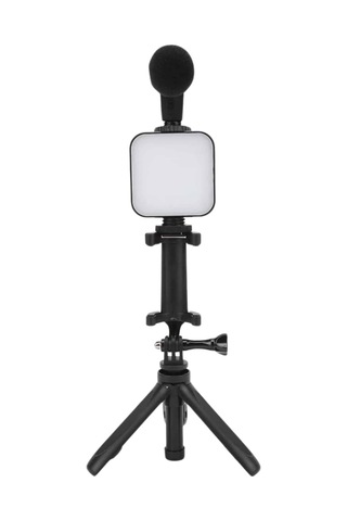 Video Tutucu Kompakt Mikrofonlu Tripod Uczzzay49kameratelefontutucu1 Diğer