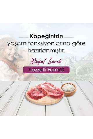 DogPlus Düşük Tahıllı Hipoalerjenik Kuzu Etli Pirinçli Yüksek Enerjili Yetişkin Köpek Maması 15 KG