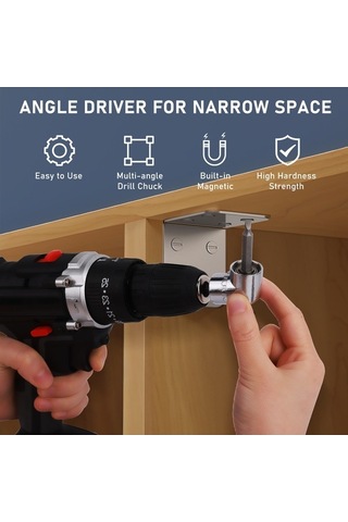 Yulong Reedark "6 Parçalı Alüminyum Anahtarlık Matkap Uç Tutucu