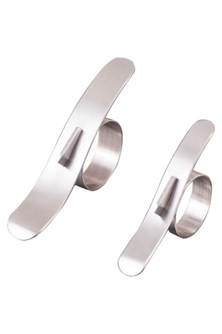 Homyl 2x Paslanmaz Çelik Portakal Kesici Pomelo Soyma Makinesi Gümüş