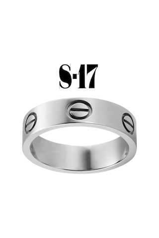 X-Lady Accessories Düz Yüzük Silver Renk 17 Numara Çok Renkli