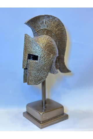 Küçük Boy Miğfer Biblo Bronz