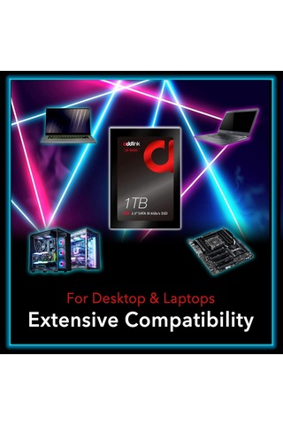 1tb 500-450 Mb/s 2.5 Sata Iıı 6gb/s Ssd Ad1tbs20s3s Standart