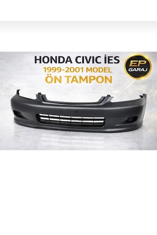 Honda Civic İes 1999-2001 Model Uyumlu Makyajlı Kasa Ön Tampon