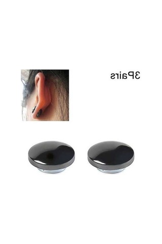 Flybuy 3 Çift Akupunktur Küpe: Sağlık Ve Estetik Masaj Küpeleri Orta Boy