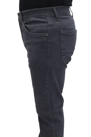 Hacker Denim Hacker Dmctekstil Erkek Y708 Yüksek Bel Rahat Kesim Boru Paça Jean Pantolon Füme