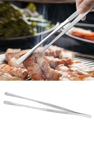 Buffer Yiyecek Servis Maşası Air Fryer Master Chef Şef Cımbızı Et Kızartma Barbekü Aleti 30 Cm 11
