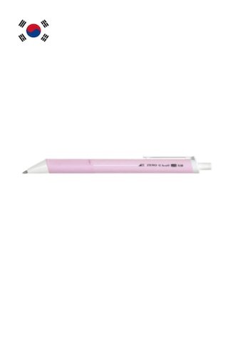 15 C Derece Eğimli Soft Yumuşak Pembe Siyah Tükenmez Kalem 0.38mm