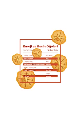 Anamour Natural Trabzon Hurma Kurusu 25 G