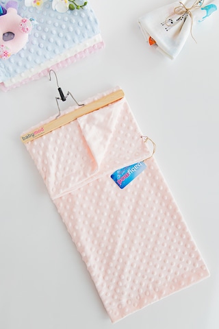 Nohut Desenli Bebek Battaniyesi Çok Renkli