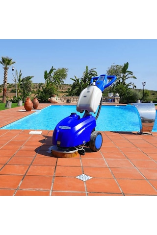 Cleanvac ESC 42 Elektrikli Dar Alan Zemin Temizleme Makinesi