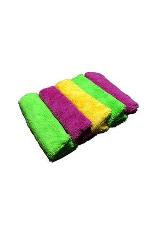 Temizlik Bezi Mikrofiber Temizlik Bezi 5'li Karışık