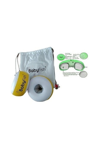 Babyfish Ngseller Kolluk Mini K Baby Fish Yüzme Kolluğu My Swimming Sarı