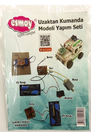 Uzaktan Kumanda Modeli Yapım Seti