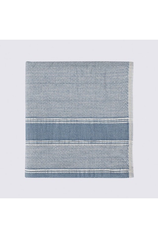 Ecocotton Elis Açık Mavi-krem 3 Parça Organik Mutfak Havlu Seti 40 X 60 Cm. Mavi - Krem