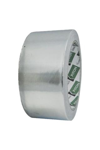 45 Mm X 20 Mt Alüminyum Folyo Bandı Doğalgaz Isıya Dayanıklı Bant