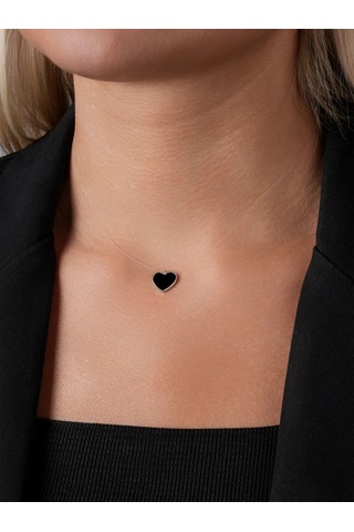 Lucente Balıkçılık İpi Kolye Kalp 925 Ayar Gümüş 327293797 Gümüş