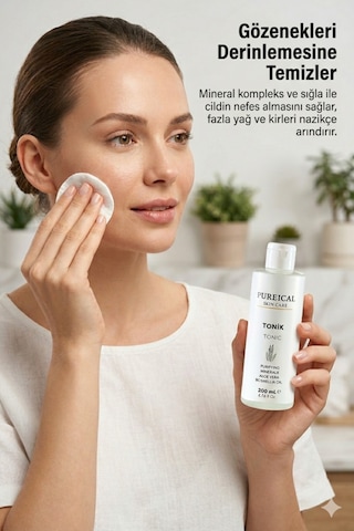 Pureical Aloe Vera & Sığla Yağı İçerikli Tonik 200 ML