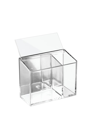 OFİS,KIRTASİYE MALZEMESİ DÜZENLEYİCİ ŞEFFAF 12X6X10CM Şeffaf