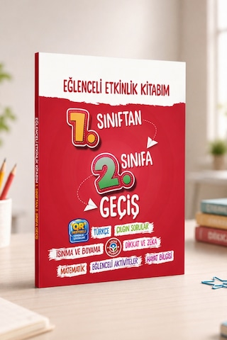 Eğlenceli Etkinlik 1. Sınıftan 2. Sınıfa Geçiş Kitabı