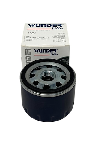 Wunder Renault Twingo I, Iı 1.2, 1.5 Dci, 1.6 Rs 1993-2014 Küçük Boy Yağ Filtresi