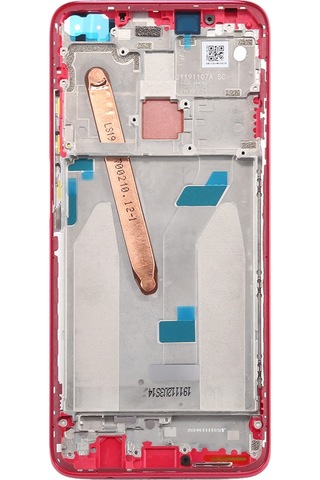 Xiaomi Redmi K30 5g İçin Ön Muhafaza Lcd Çerçeve Çerçeve Plakası Kırmızı