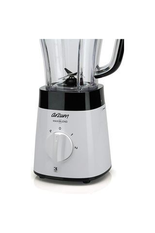 Ar1057 Maxiblend Sürahi Blender, 500w, 1.5l Hacim, Paslanmaz Çelik Bıçak, Beyaz Belirtilmemiş