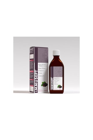 Immusept Kara Mürver Şurubu 150 Ml Skt:12/2022