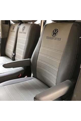 Volkswagen Transporter 5+1 Araca Özel Deri Oto Koltuk Kılıfı (416777674)