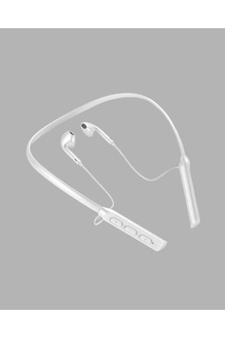 100 - 394 - Saat Pil Ömrü Boyun Askılı Bluetooth - Spt-gld - Kablosuz Kulaklık