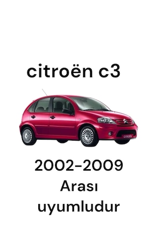 Citroen C3 2002-2009 Pandizot Bagaj Rafi
