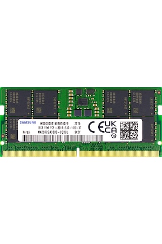 Samsung M425R2GA3BB0-CQK 16 GB DDR5 4800 MHz CL40 Ram Samsung M425R2GA3BB0-CQK 16 GB DDR5 4800 MHz CL40 Ram
