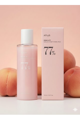 Nua Peach 77% Naıacın Condıtıonıng Mılk. Şeftali Ve Niasinamid İçeren Süt Losyonu 150 Ml