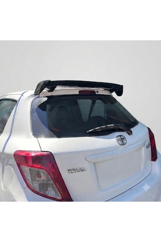 Toyota Yaris 2012-2014 Üniversal Spoiler Boyasız Plastik